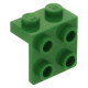 LEGO fordító elem 1 x 2 - 2 x 2, zöld (44728)